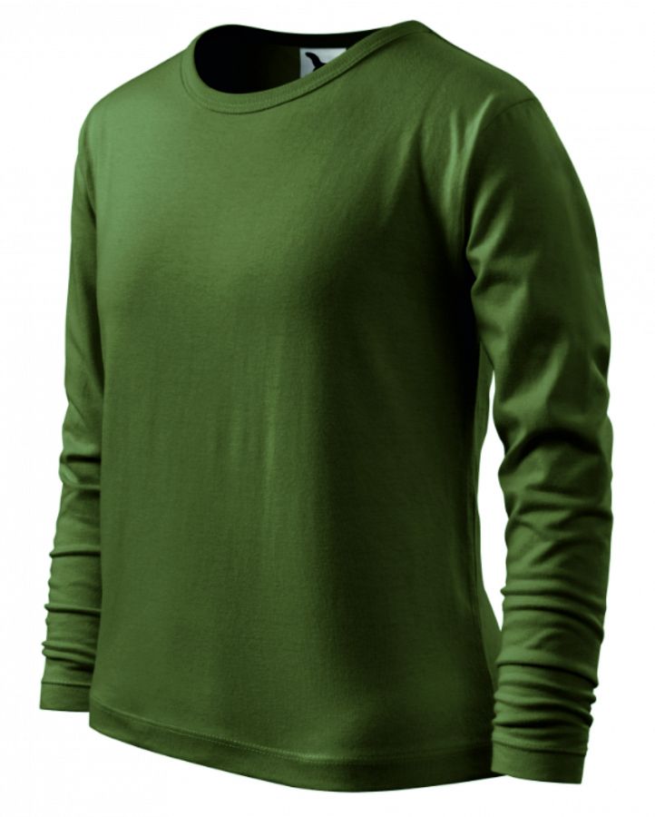 Dětské tričko dlouhý rukáv FIT-T LS 121 khaki vel. 158 - Obrázek Dětské tričko dlouhý rukáv FIT-T LS 121 khaki vel. 158 - Obrázek